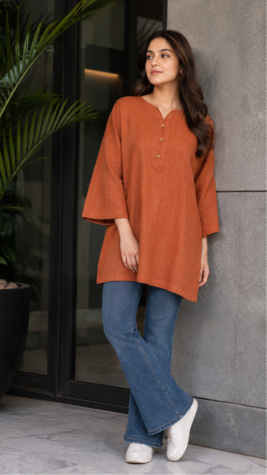1 Pc Khaddi Lawn Kurta