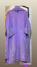 3 Pc Luxury Raw Silk Dress