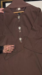 3 Pc Solid Lawn Suit